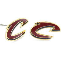 CAVALIERS TEAM POST EARRINGS