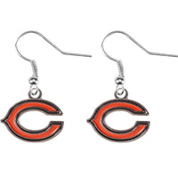 BEARS LOGO DANGLER EARRINGS