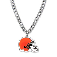 BROWNS HEAVYWEIGHT TEAM LOGO NECKLACE