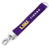 LSU DELUXE WRISTLET KEYCHAIN