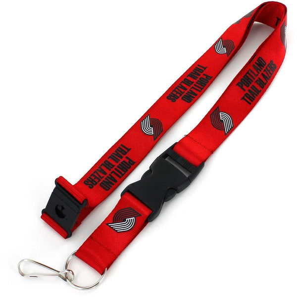 TRAIL BLAZERS (RED) LOGO LANYARD