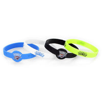 THUNDER SILICONE BRACELET 4-PACK