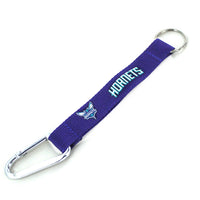 HORNETS CARABINER LANYARD KEYCHAIN