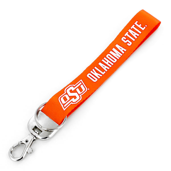 OKLAHOMA STATE DELUXE WRISTLET KEYCHAIN