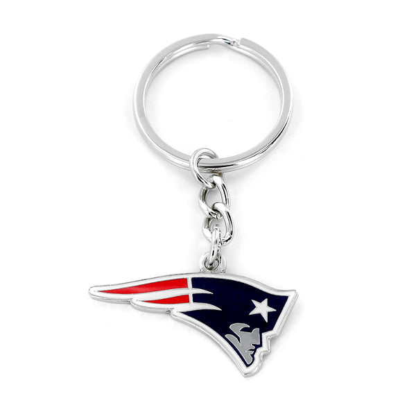 PATRIOTS LOGO KEYCHAIN