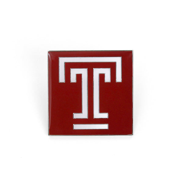 TEMPLE LOGO PIN (SSC)