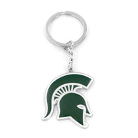 MICHIGAN STATE LOGO KEYCHAIN