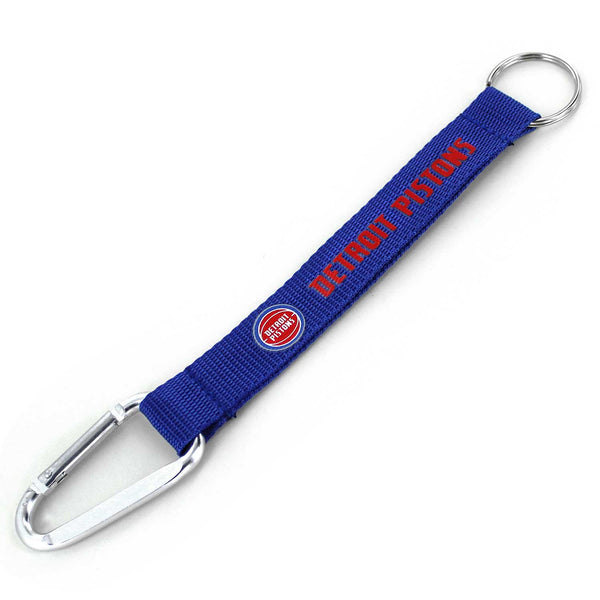 PISTONS (BLUE) CARABINER KEYCHAIN