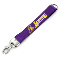 LAKERS DELUXE WRISTLET KEYCHAIN