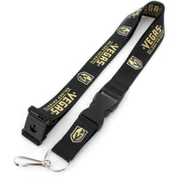 GOLDEN KNIGHTS (BLACK) TEAM LANYARD