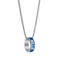 BILLS (SILVER) FASHION RING PENDANT NECKLACE