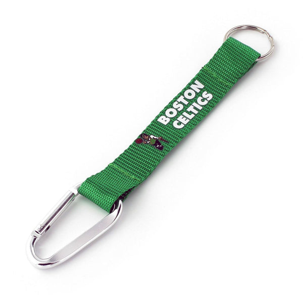 CELTICS (GREEN) CARABINER LANYARD KEYCHAIN