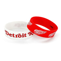 RED WINGS WIDE WRISTBAND (2 PACK)