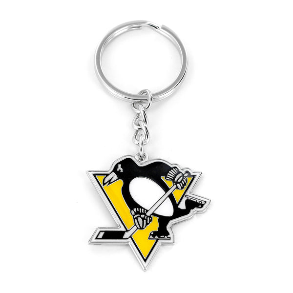 PENGUINS LOGO KEYCHAIN