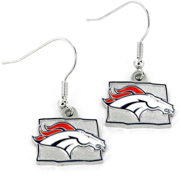 BRONCOS - STATE DESIGN EARRINGS