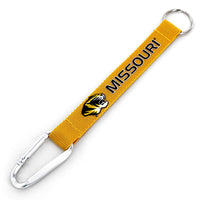 MISSOURI CARABINER LANYARD KEYCHAIN