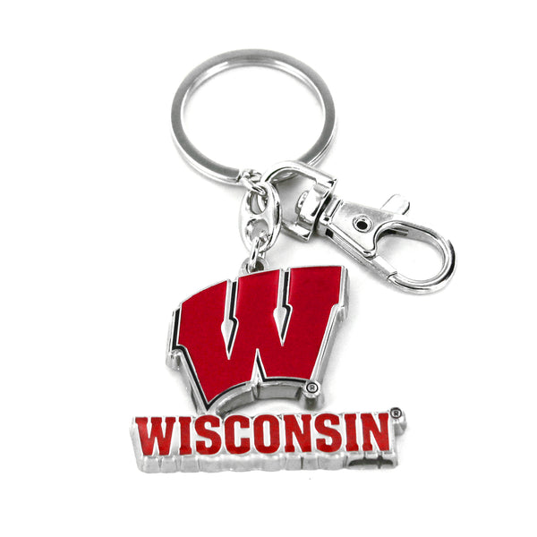 WISCONSIN HEAVYWEIGHT KEYCHAIN