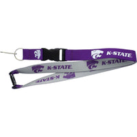 KANSAS STATE (PURPLE/GRAY) REVERSIBLE LANYARD