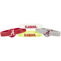 ALABAMA SILICONE BRACELETS (4 PACK)
