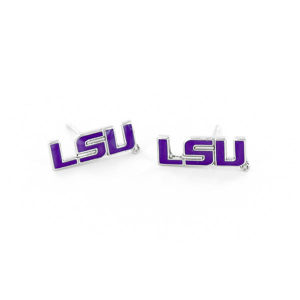 LSU TEAM POST EARRINGS