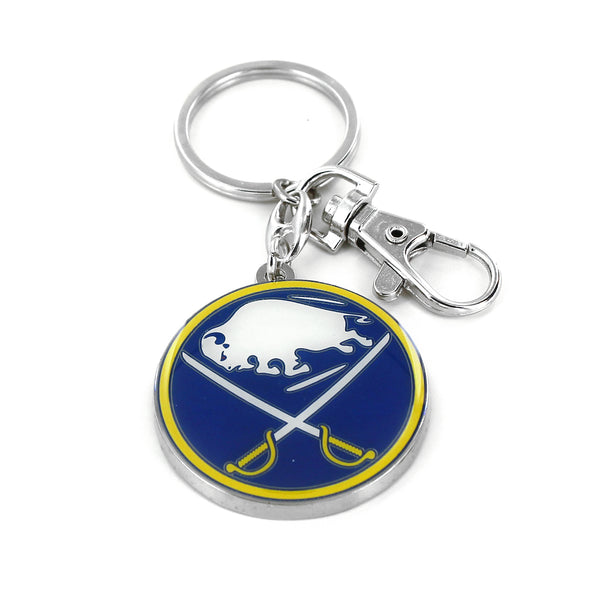 SABRES TEAM LOGO HEAVYWEIGHT KEYCHAIN