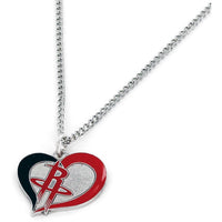 ROCKETS SWIRL HEART NECKLACE