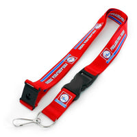 76ERS (RED) PRIMARY LOGO TEAM LANYARD