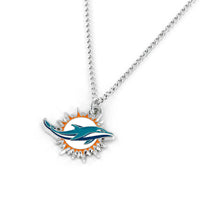 DOLPHINS LOGO PENDANT