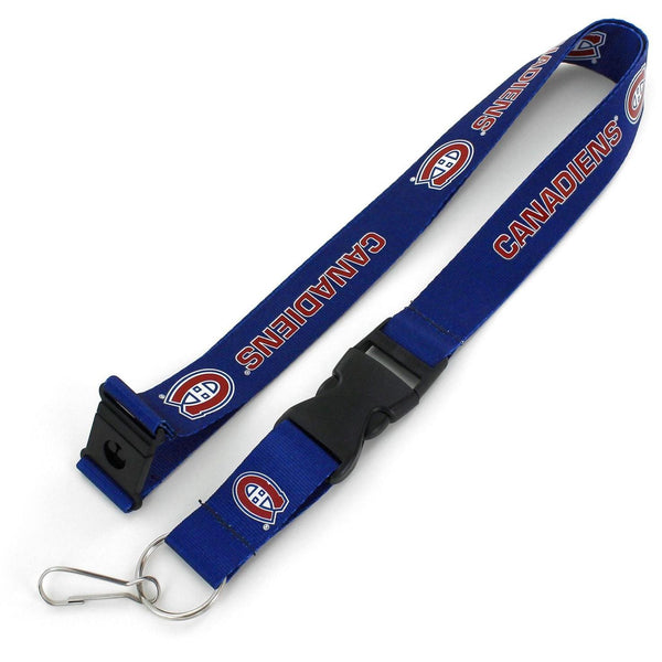 CANADIENS (BLUE) TEAM LANYARD