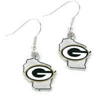 PACKERS - STATE DESIGN EARRINGS