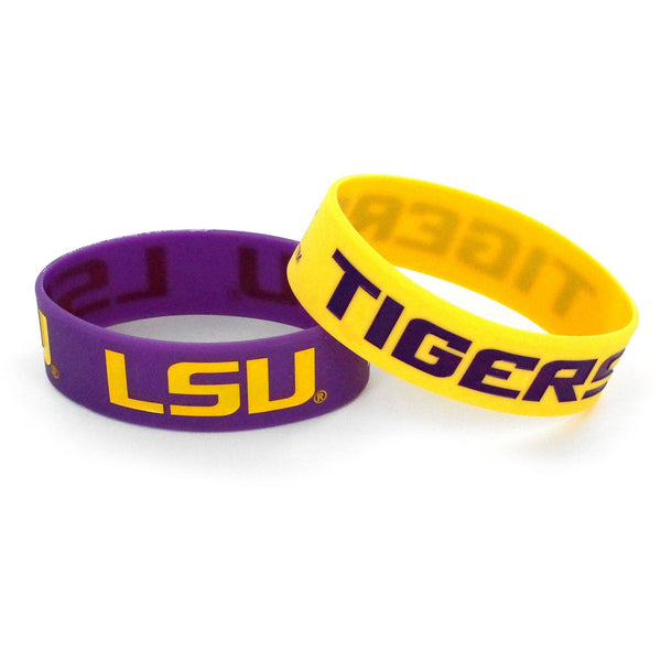 LSU WIDE BRACELETS (2 PACK)