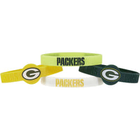 PACKERS SILICONE BRACELET (4-PACK)