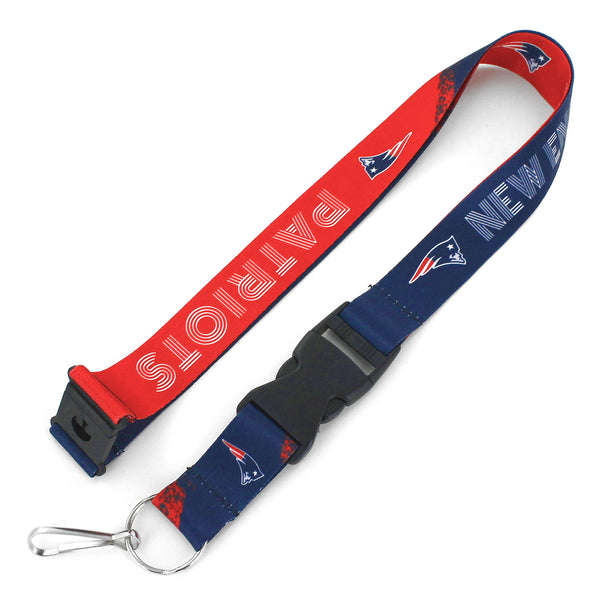 PATRIOTS CROSSFADE LANYARD