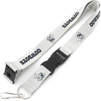 COWBOYS (GREY) THROWBACK LANYARD