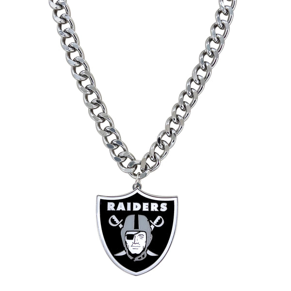 RAIDERS HEAVYWEIGHT TEAM LOGO NECKLACE