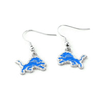 LIONS LOGO DANGLER EARRINGS