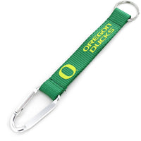 OREGON DUCKS CARABINER LANYARD KEYCHAIN