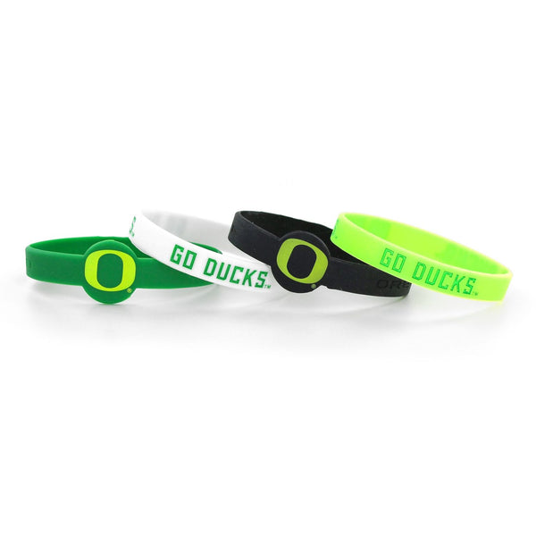 OREGON SILICONE BRACELETS (4 PACK)