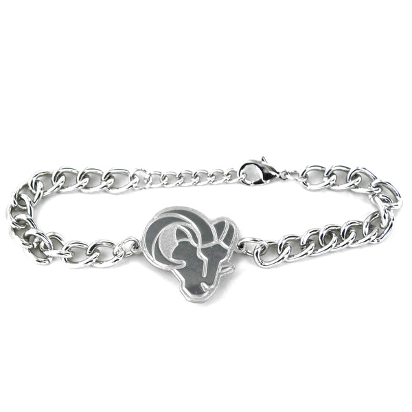 RAMS CHAIN LINK LOGO BRACELET