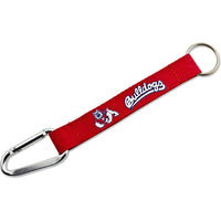 FRESNO STATE CARABINER LANYARD KEYCHAIN