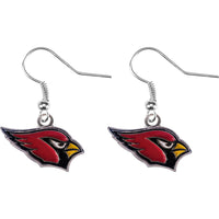 CARDINALS LOGO DANGLER EARRINGS