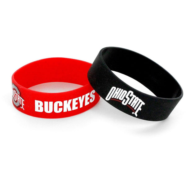 OHIO STATE WIDE BRACELETS (2-PACK)