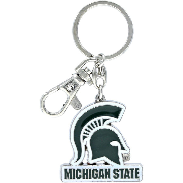 MICHIGAN STATE HEAVYWEIGHT KEYCHAIN