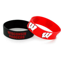 WISCONSIN WIDE BRACELETS (2-PACK)