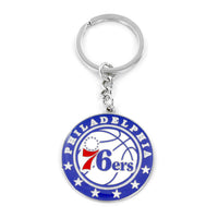 76ERS LOGO KEYCHAIN