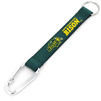 NORTH DAKOTA STATE CARABINER LANYARD KEYCHAIN