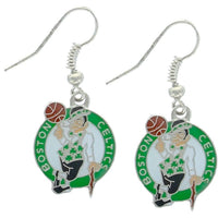 CELTICS LOGO DANGLER EARRINGS