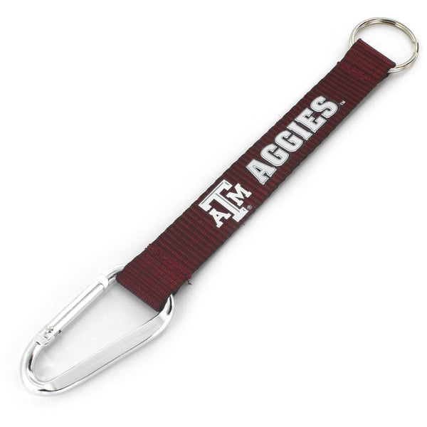 TEXAS A&M CARABINER KEYCHAIN