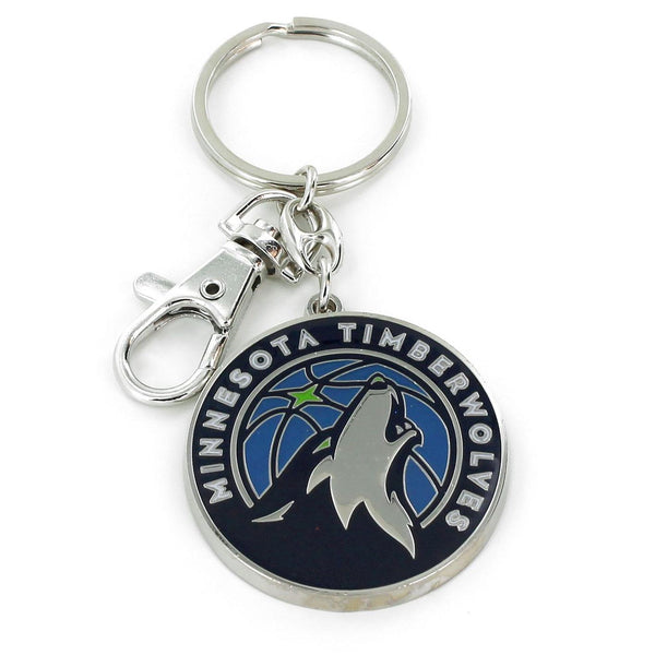 TIMBERWOLVES TEAM LOGO HEAVYWEIGHT KEYCHAIN