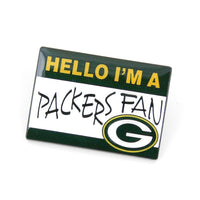 PACKERS NAME TAG PIN